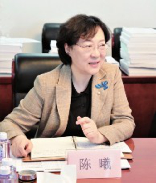 中華國際科學交流基金會理事長陳曦