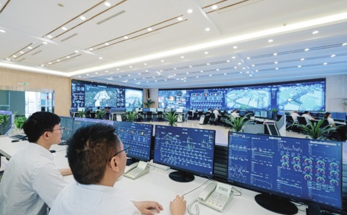 興澄特鋼數智中心內景。中信泰富特鋼/供圖
