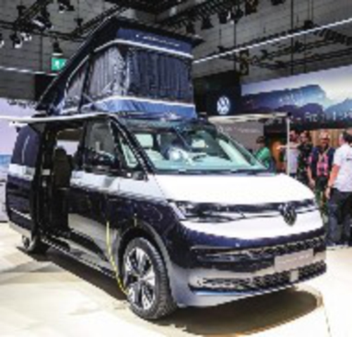 8月28日德國國際房車展現場。新華社